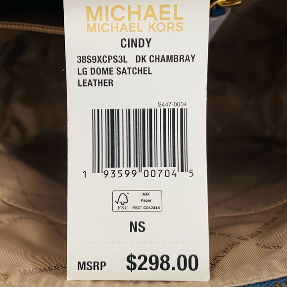 Michael Kors Cindy Large Dome Satchel - Picture 9 of 13